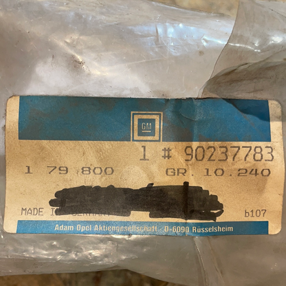 Original GM Opel Kadett E Ablagefach Tunnelkonsole schwarz Neu