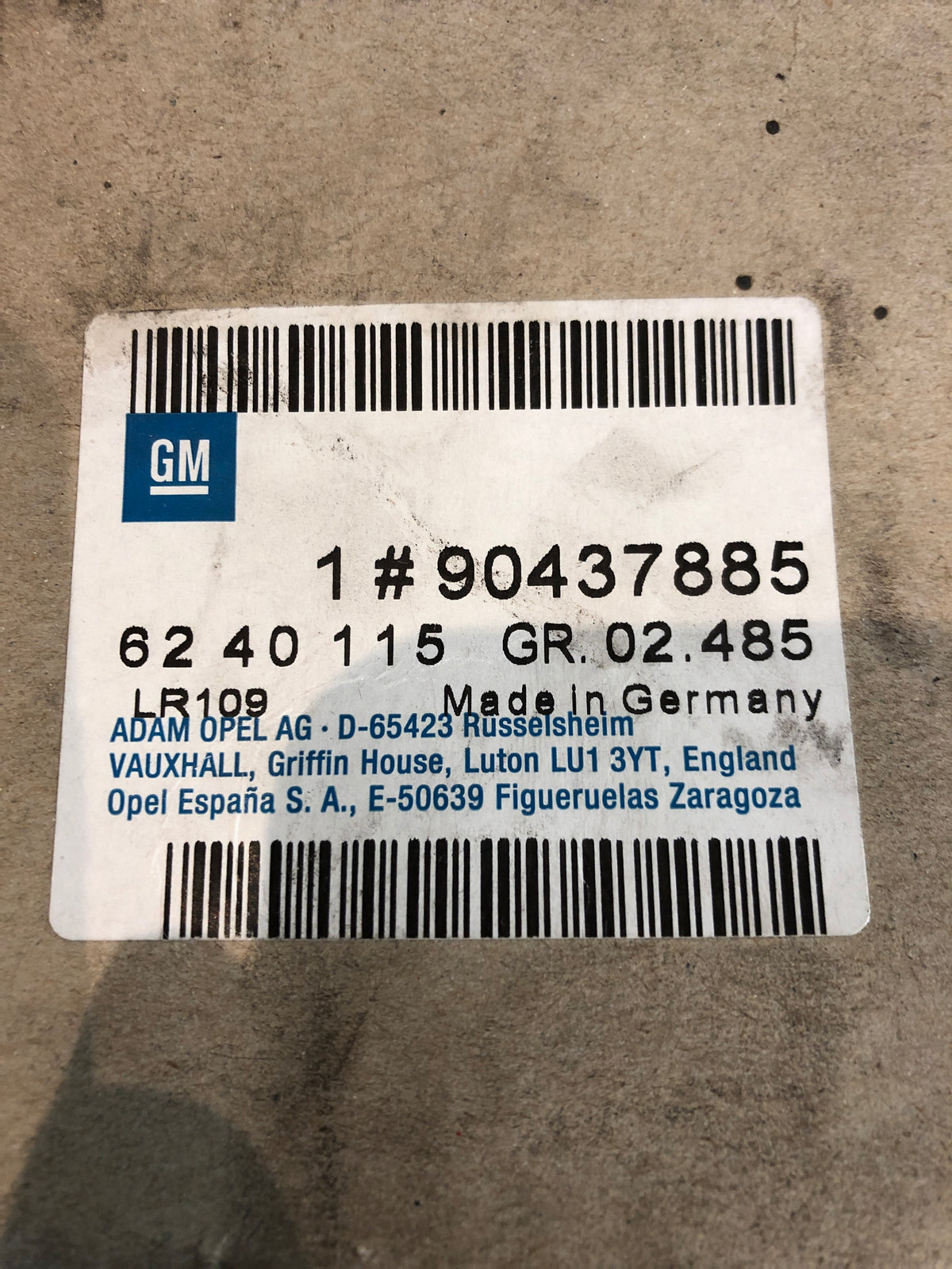 Original GM Opel Astra G Zafira A Lichtschalter Scheinwerfer Neu
