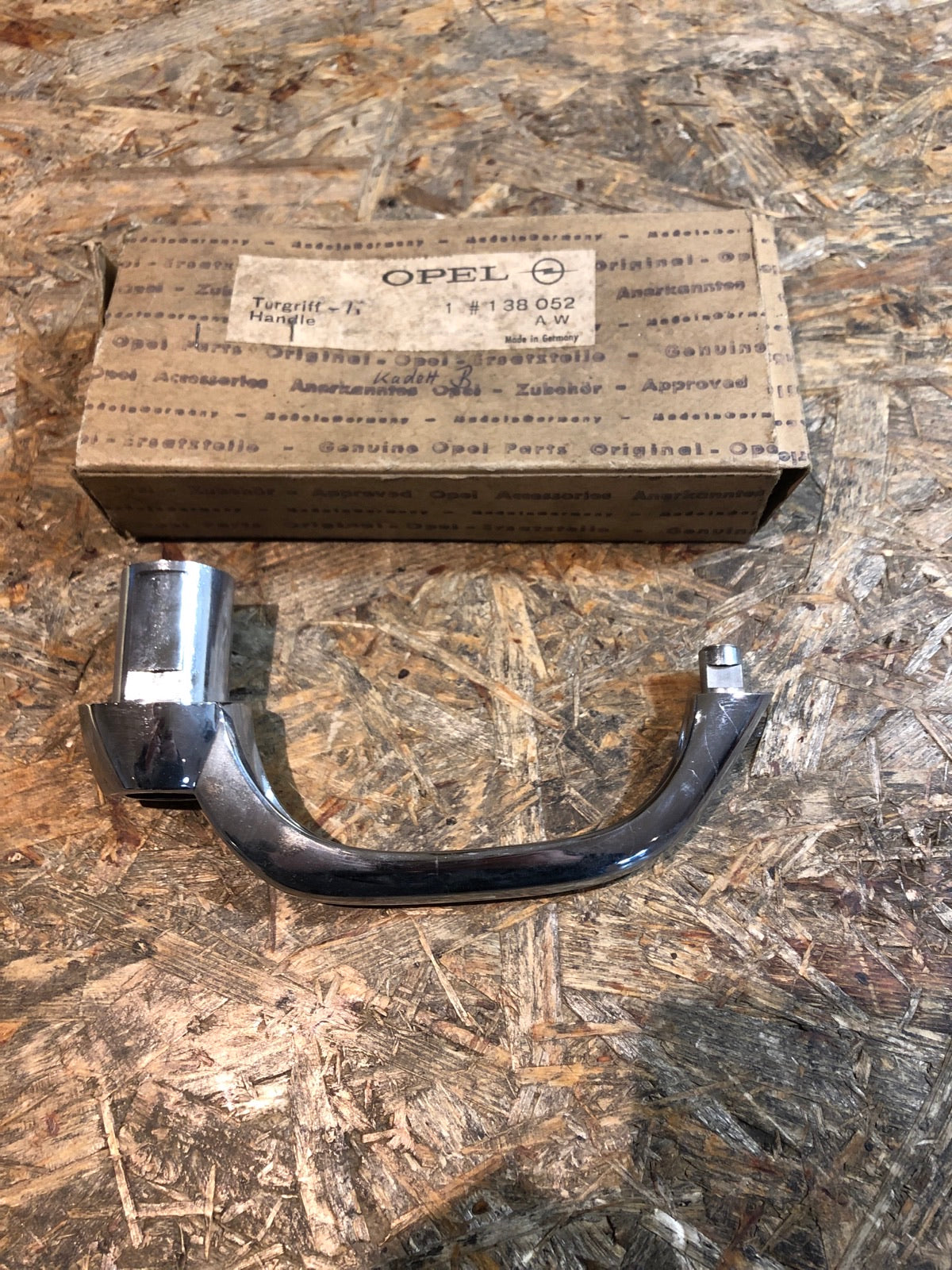 Original Opel Kadett B Türgriff links Neu