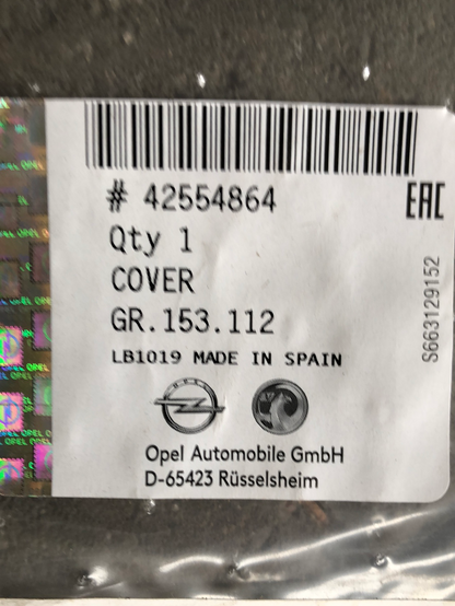 Original GM Opel Mokka x Laderaumabdeckung Neu