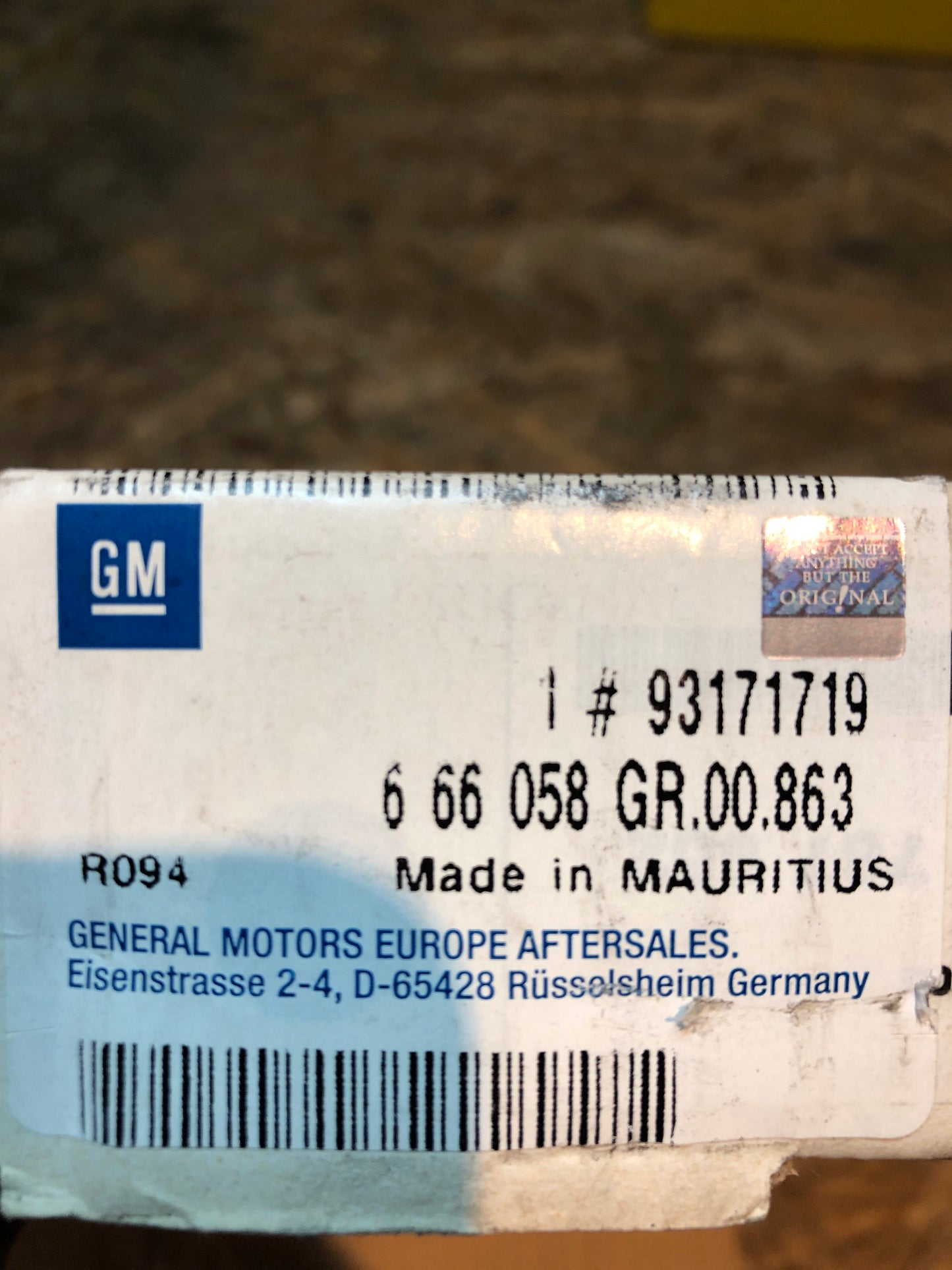 Original GM Opel Omega B Kupplungsscheibe Neu
