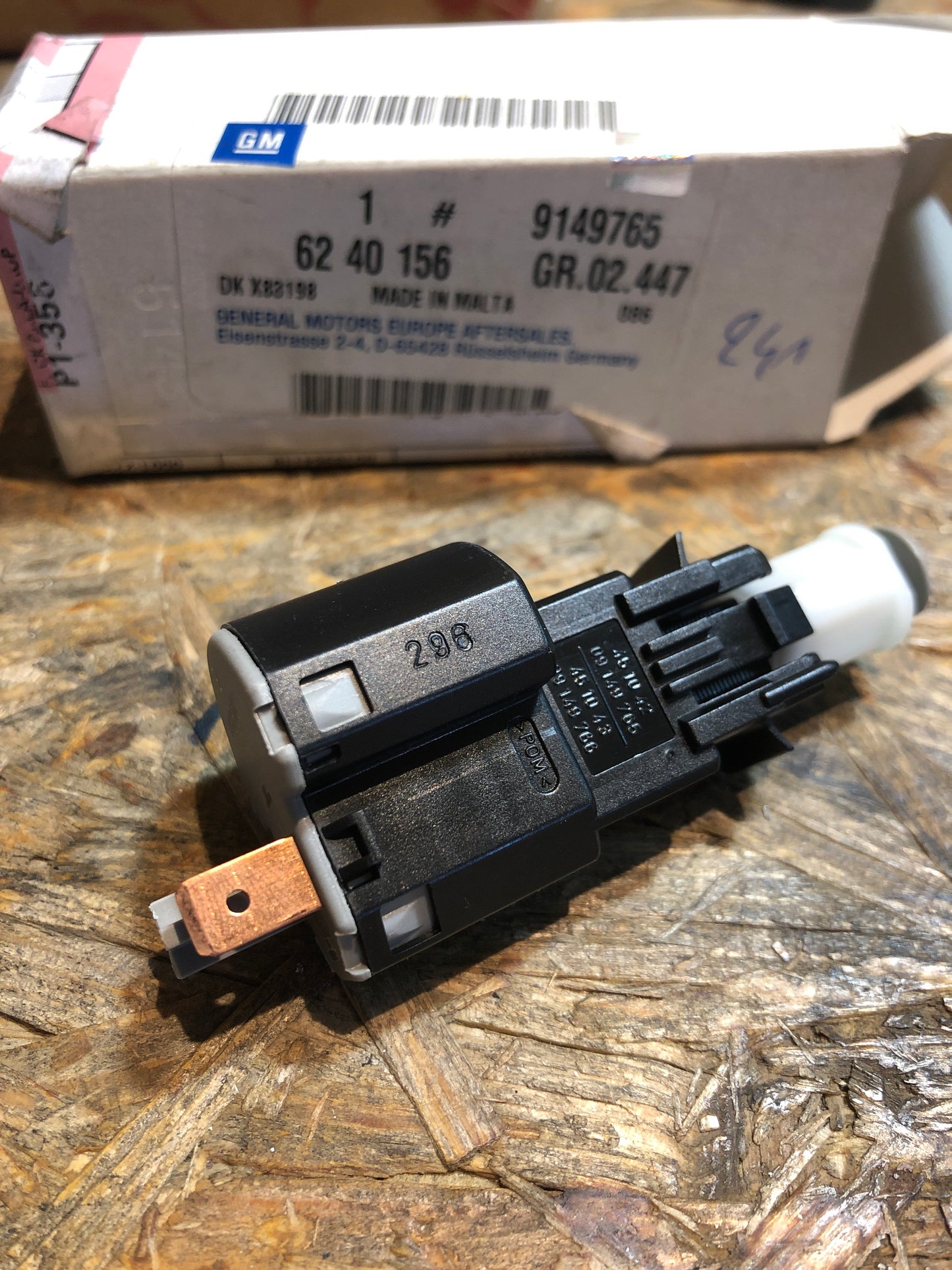 Original GM Opel Omega B Bremslichtschalter Neu