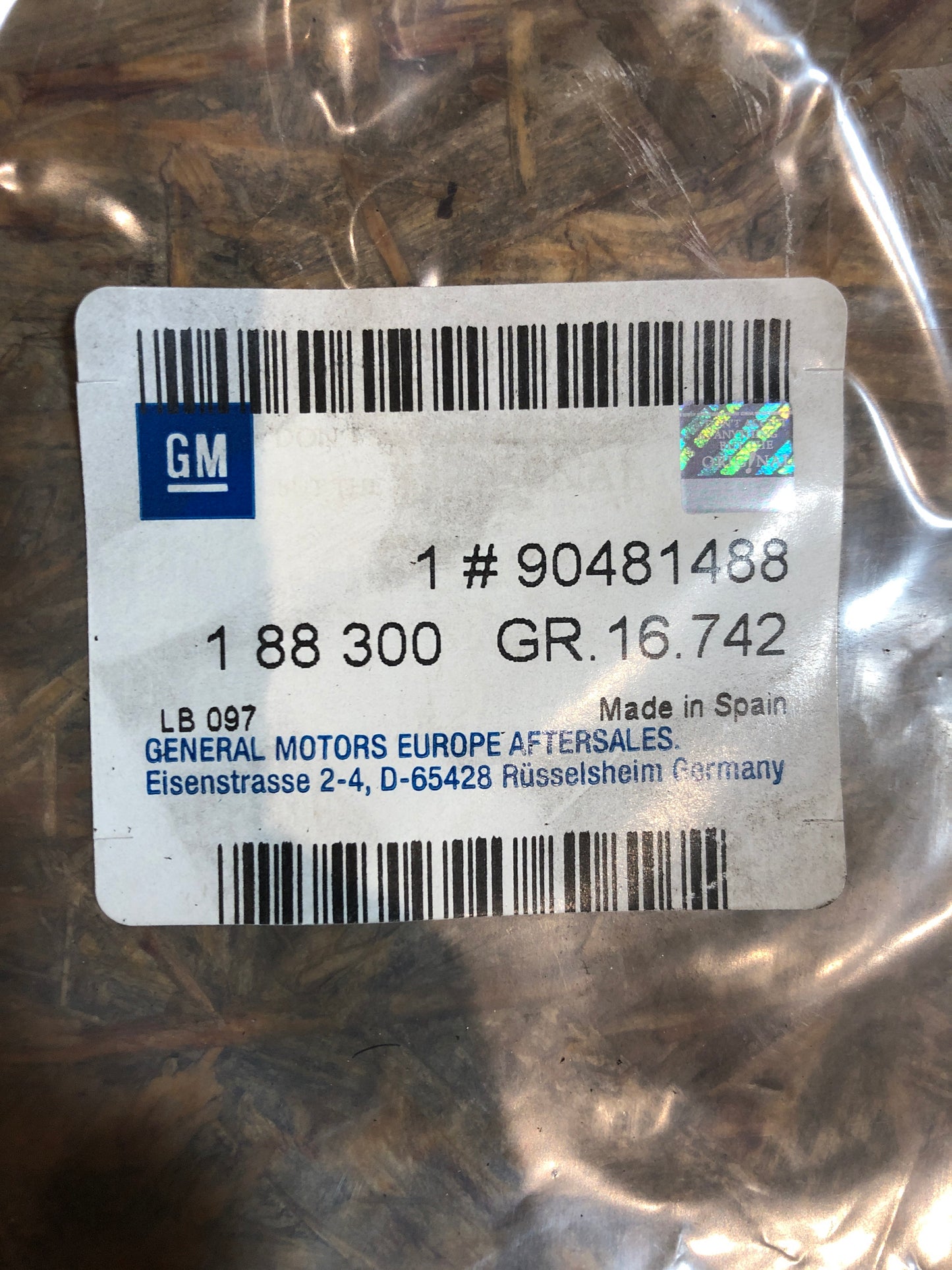 Original GM Opel Corsa B Dachdichtung Neu