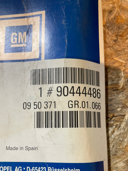 Original GM Opel Astra F 1,7D/1,7TD Kadett E 1,6D/1,7D Omega A 2,0/2,0i/2,3D/2,3TD/2,4i/3,0 Senator B 2,5i/3,0/3,0i Keilriemen Neu