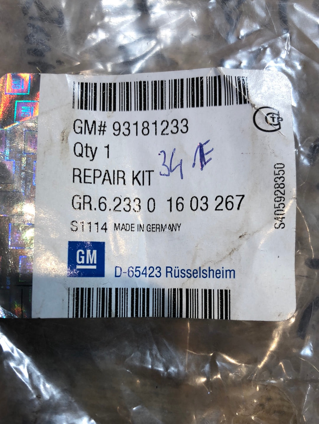 Original GM Opel Astra H Meriva Zafira B Spurstangenkopf Gelenkkopf vorne rechts Neu