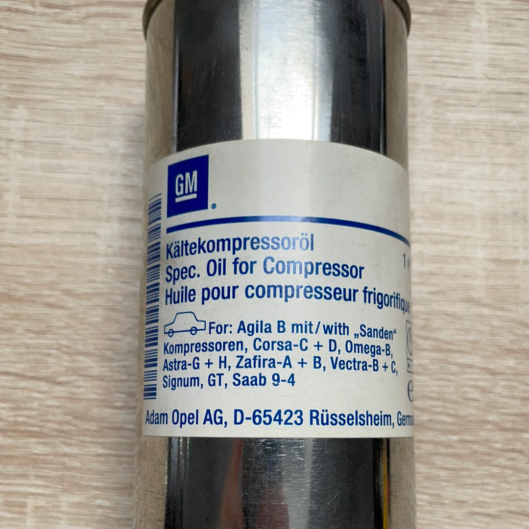 Original GM Opel Agila B Corsa C/D Omega B Astra G/H Zafira A/B Vectra B/C Signum GT Saab 9-4 Kältekompressoröl Neu