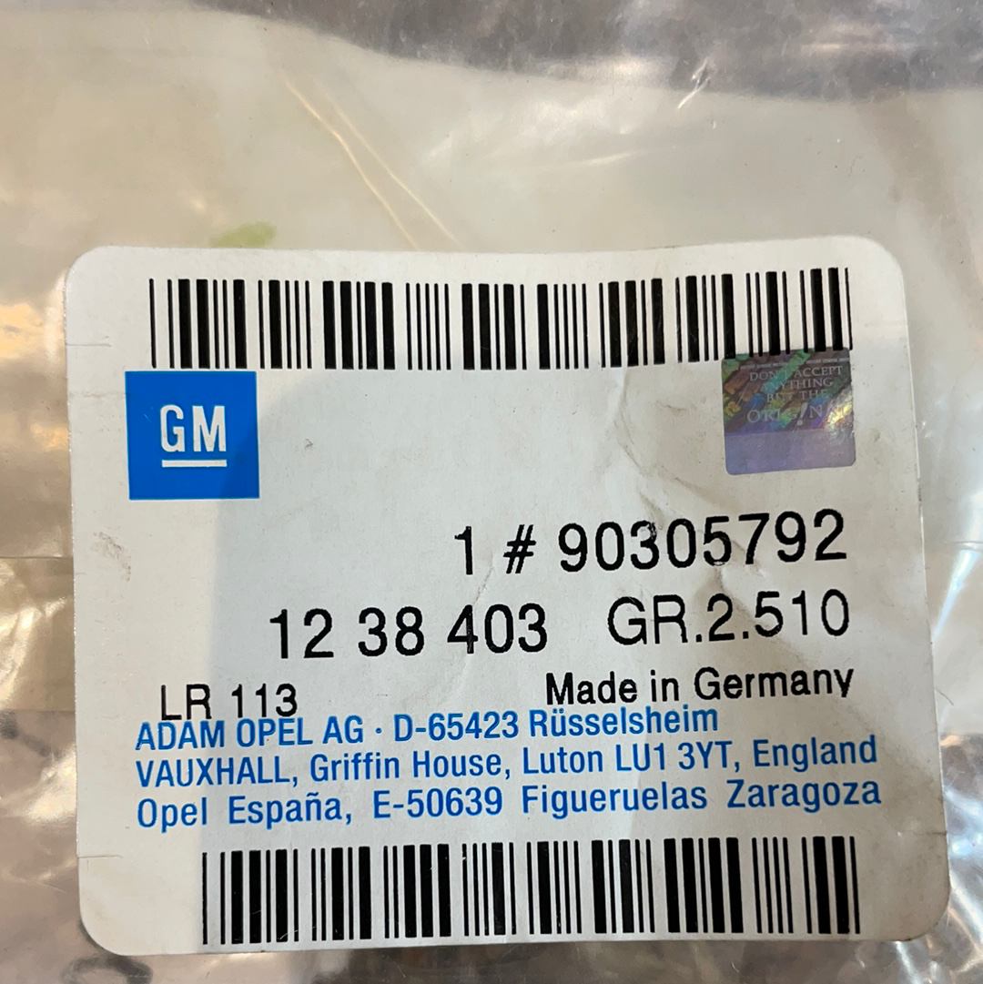 Original GM Opel Omega A Warnkontakt Bremsbelag Verschleiß Sensor vorne Neu