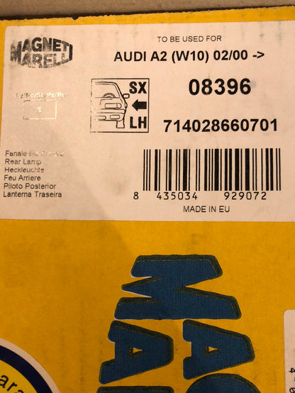 Original Magneti Marelli Audi A2 Heckleuchte Neu