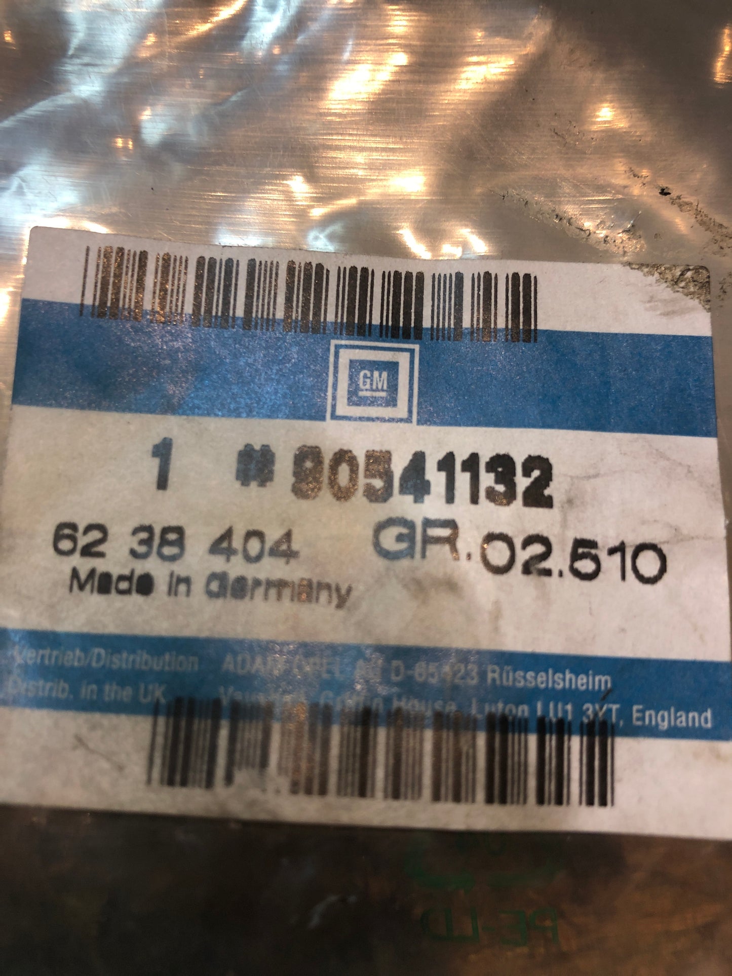 Original GM Opel Astra F Raddrehzahlsensor Neu