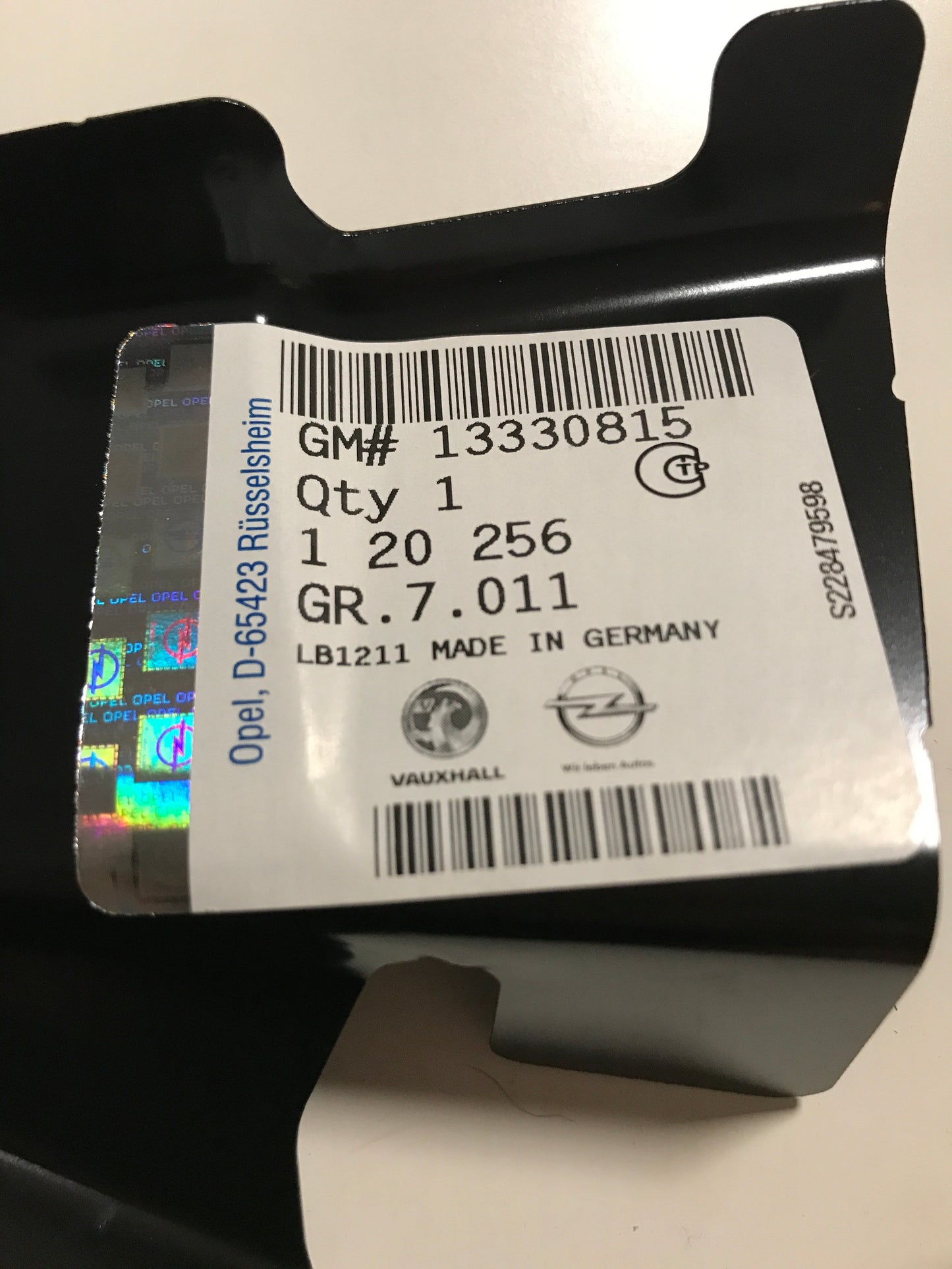 Original Astra J Füller Karosserieseitenteil außen unten rechts NEU