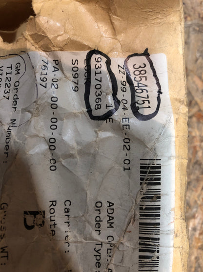 Original GM Opel Meriva A Druckknopfschloss Neu