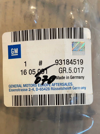 Original GM Opel Astra G Zafira A Bremsbelagsatz vorne hinten Neu