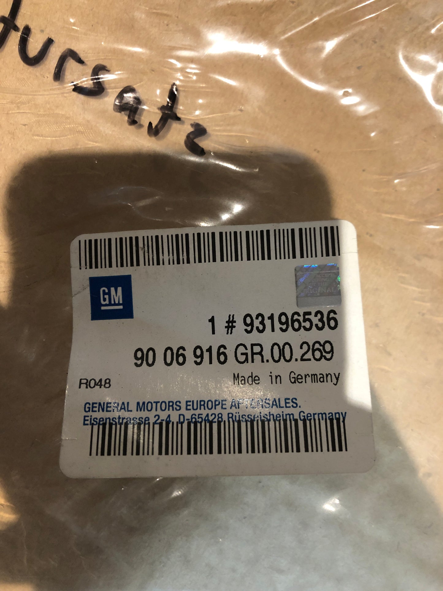 Original Corsa C Combo C Reparatursatz