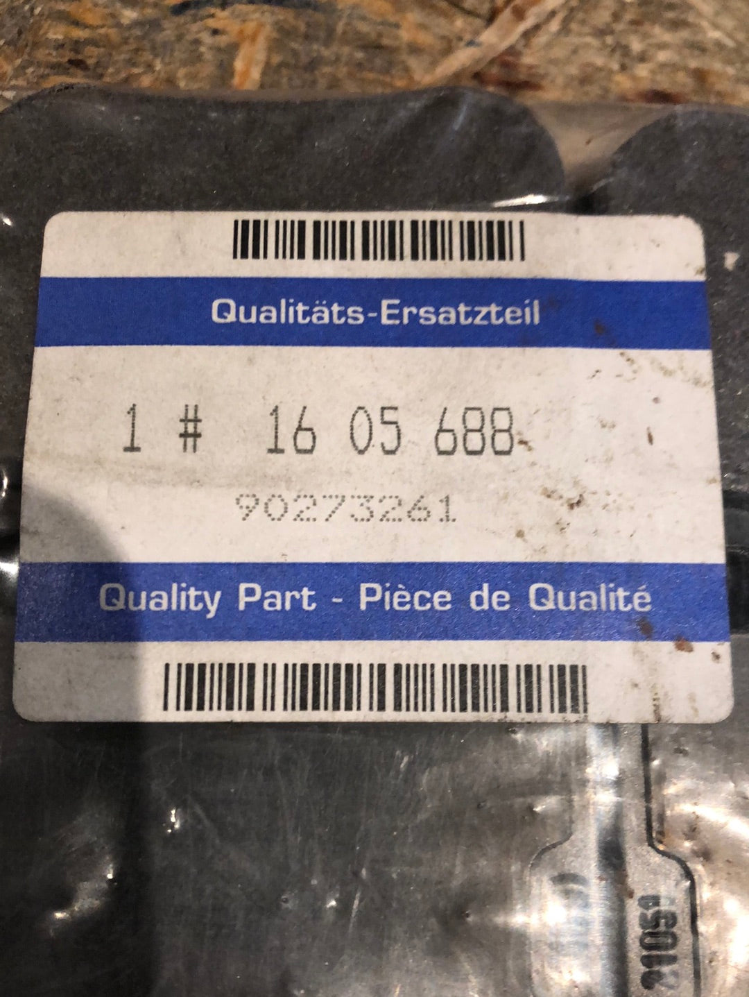 Original GM Opel Omega A Vectra B Senator B Satz Bremsklötze hinten Neu