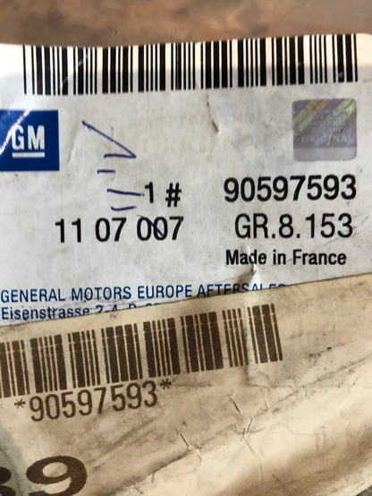 Original GM Opel Zafira A Radlauf Blende Links Hinten Neu
