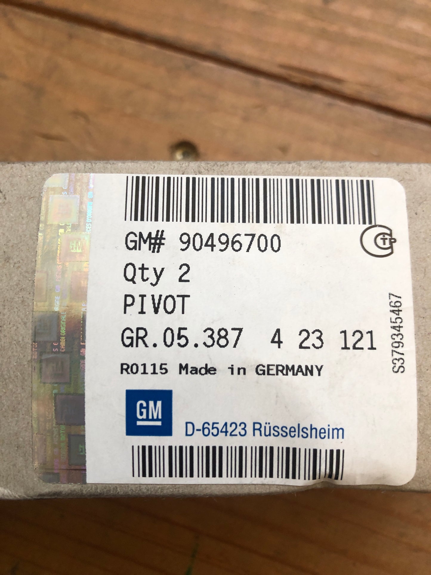 Original GM Opel Vectra B Lagerung hinten links Lenker Neu