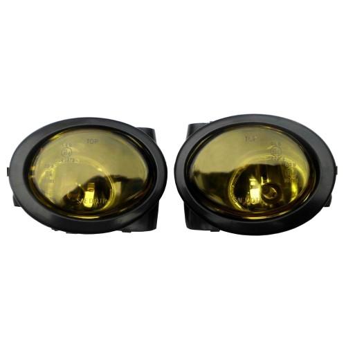 Nebelscheinwerfer gelb mit Rahmen passend für BMW E46 M3 Baujahr 1998- 2007 und E39 M5 Baujahr 1998-2005