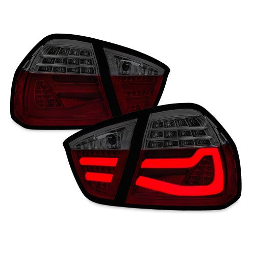 Lightbar Rückleuchten rauch/rot schwarz für BMW E90