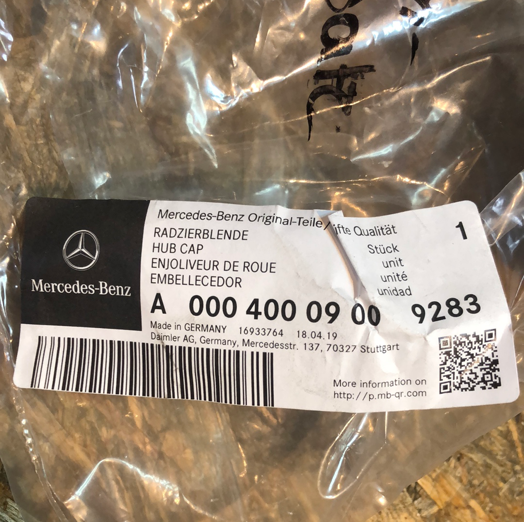 Original Mercedes Benz Radnabendeckel Neu