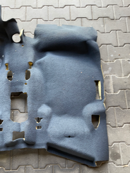 Original GM Opel Astra G Zafira A Teppich vorne mit Bruchstelle