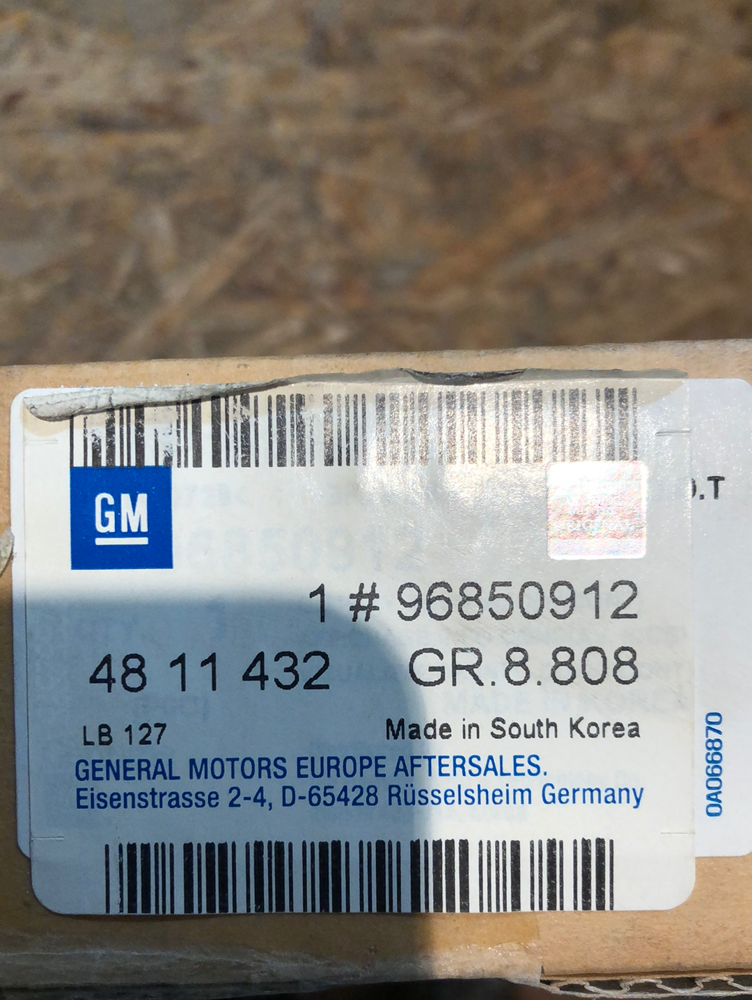 Original GM Opel Antara Display Bordcomputer Neu