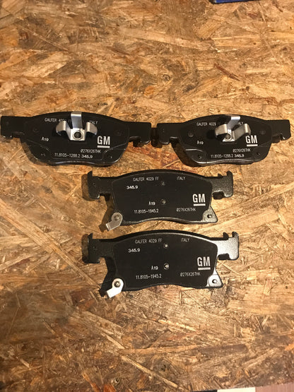 Original Opel Astra K Astra K Sports Tourer Bremsbeläge Satz  NEU