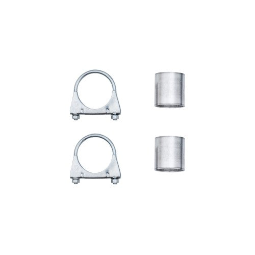 Edelstahl-Endschalldämpfer mit 2x oval Endrohren gerade Für VW Golf 4 Audi A3