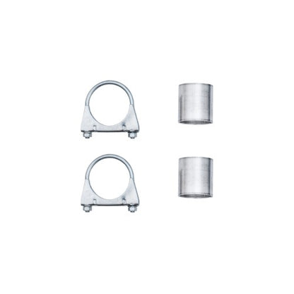 Edelstahl-Endschalldämpfer mit 2x oval Endrohren gerade Für VW Golf 4 Audi A3