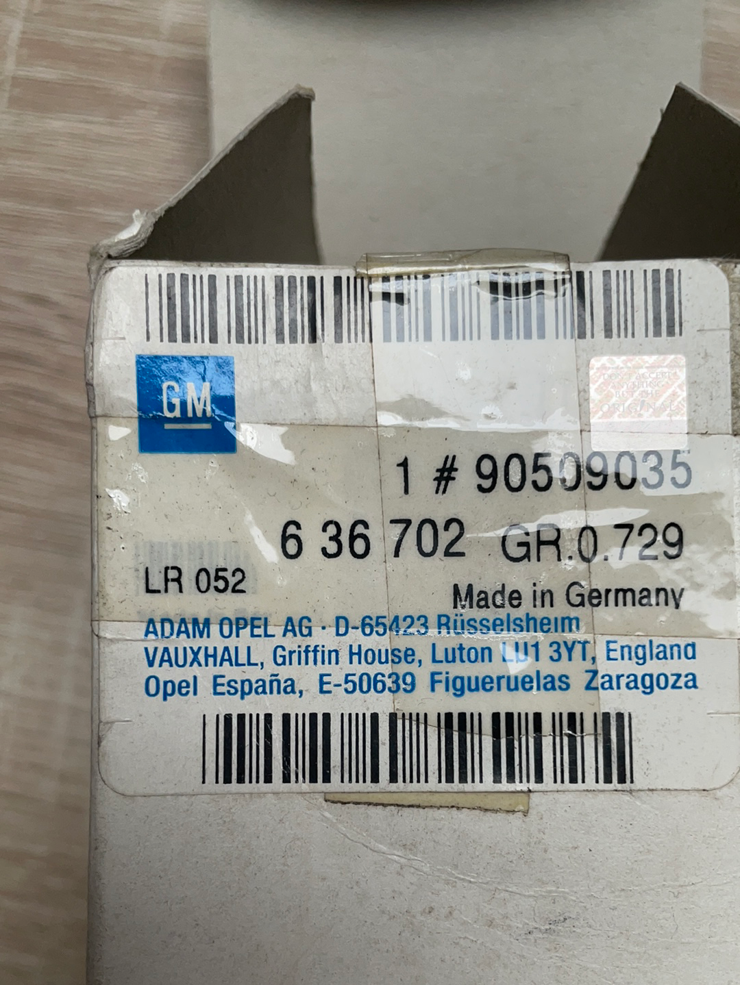 Original GM Opel Omega B Spannarm Steuerkette oben Neu