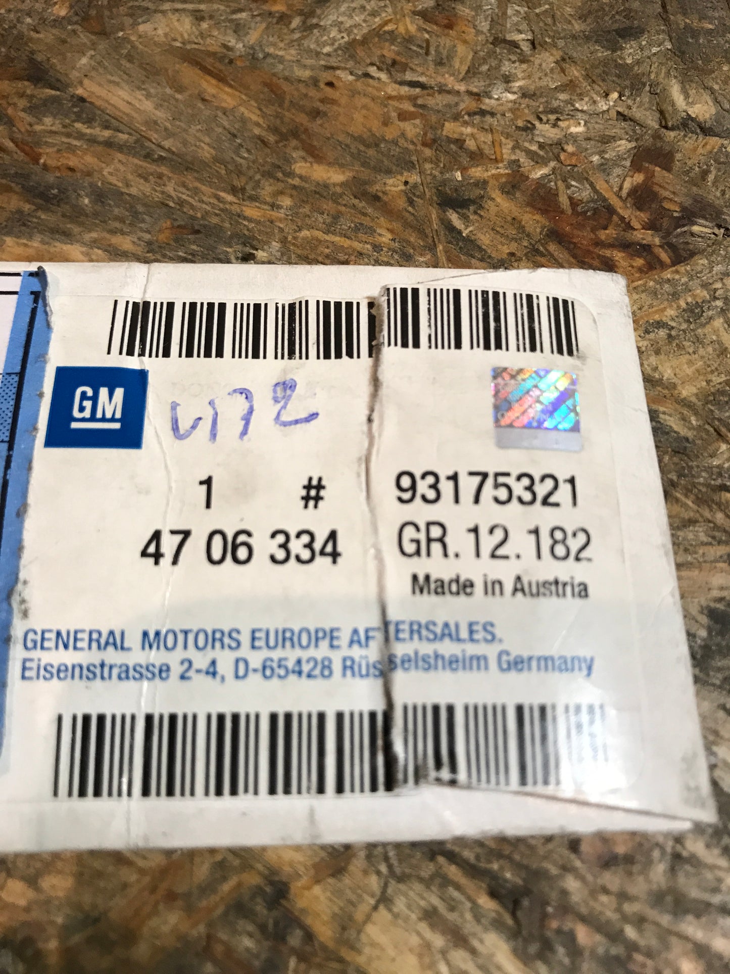 Original 1,2 Schriftzug NEU