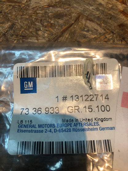 Original GM Opel Meriva A Druckknopf Verkleidung Seitenwand an Radeinbau Neu