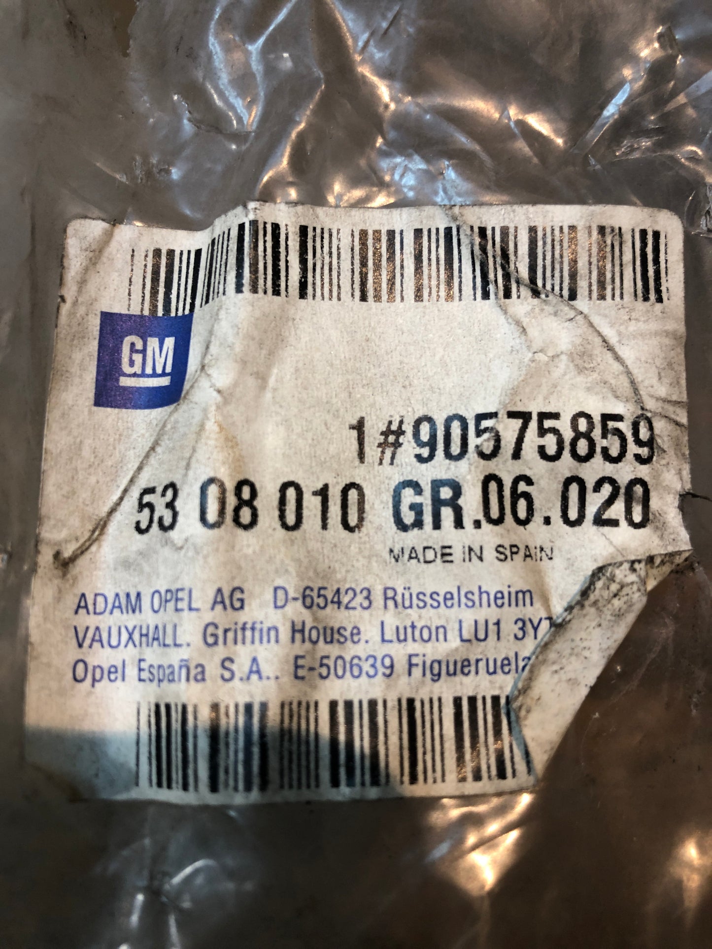 Original GM Opel Corsa B Radnabe Achsschenkel Neu