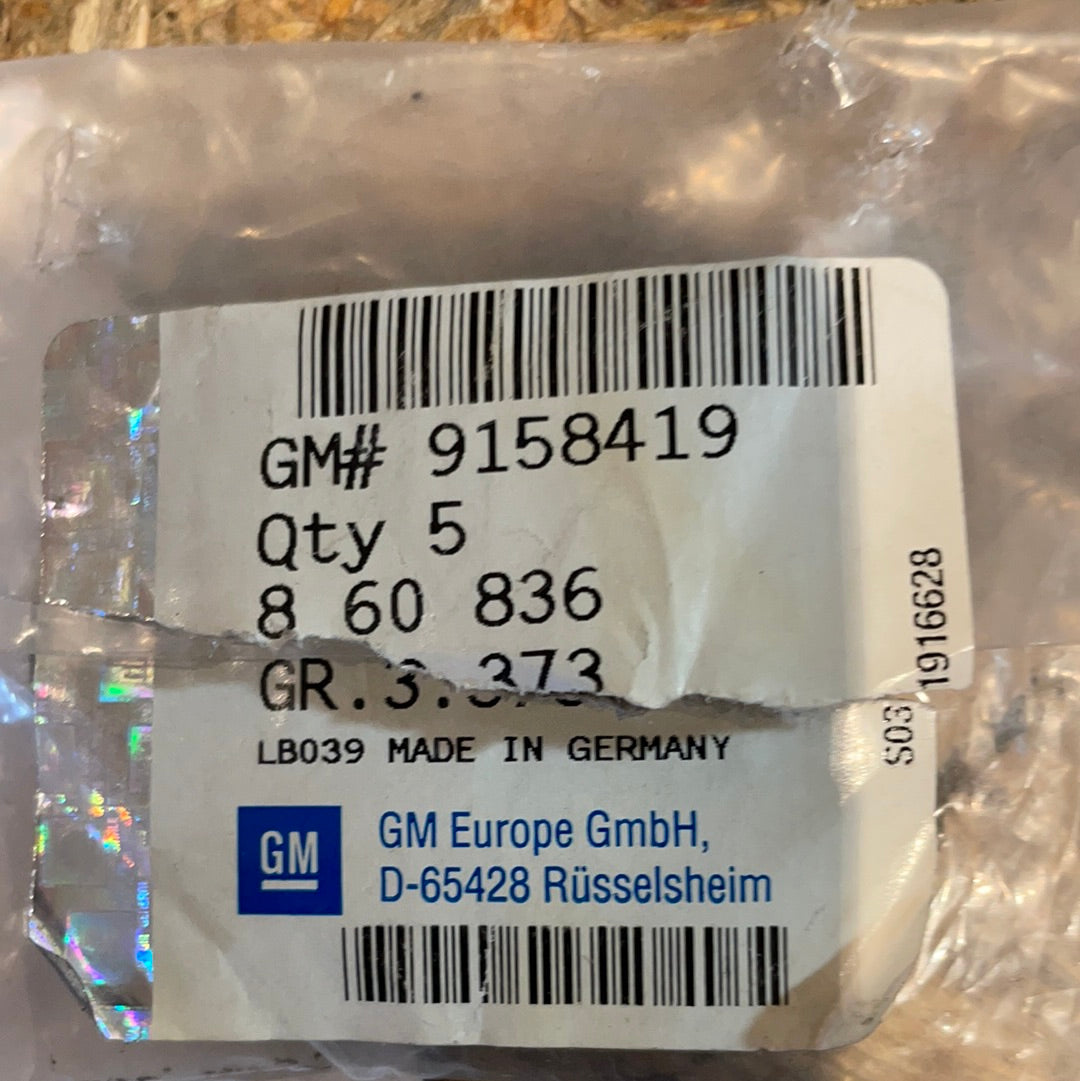 Original GM Opel Vectra B Motoren X20DTH Y20DTH O-Ring Rohr an Turbolader Neu