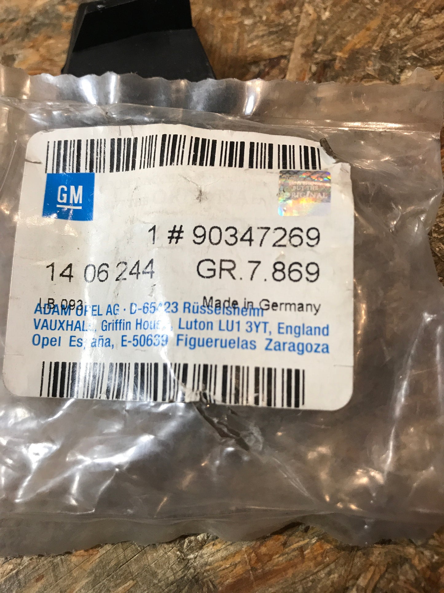 Original Opel Vectra A Halter Befestigung Stoßstange hinten links NEU