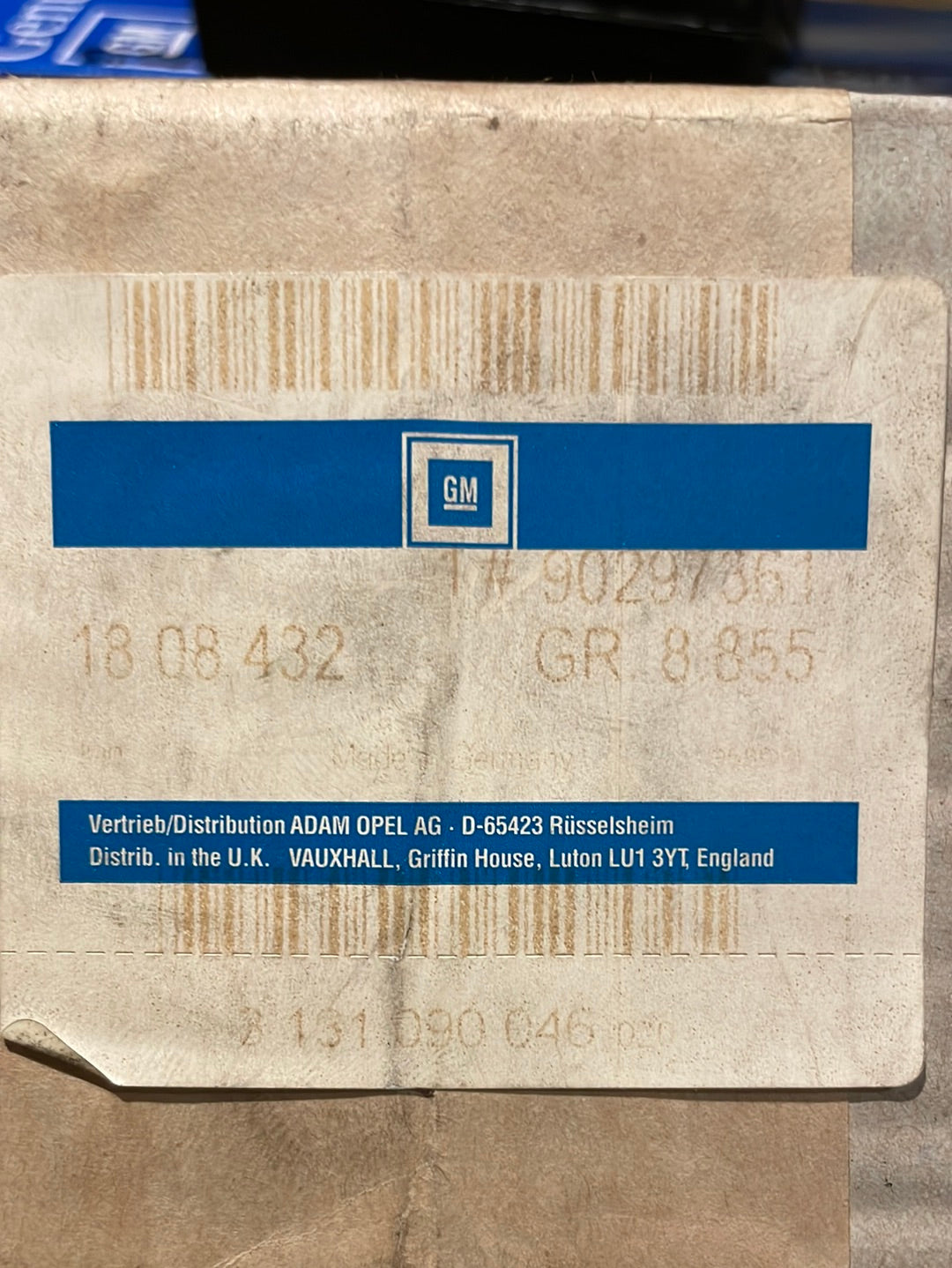 Original GM Opel Vectra A Widerstand an Kühlergebläse Neu