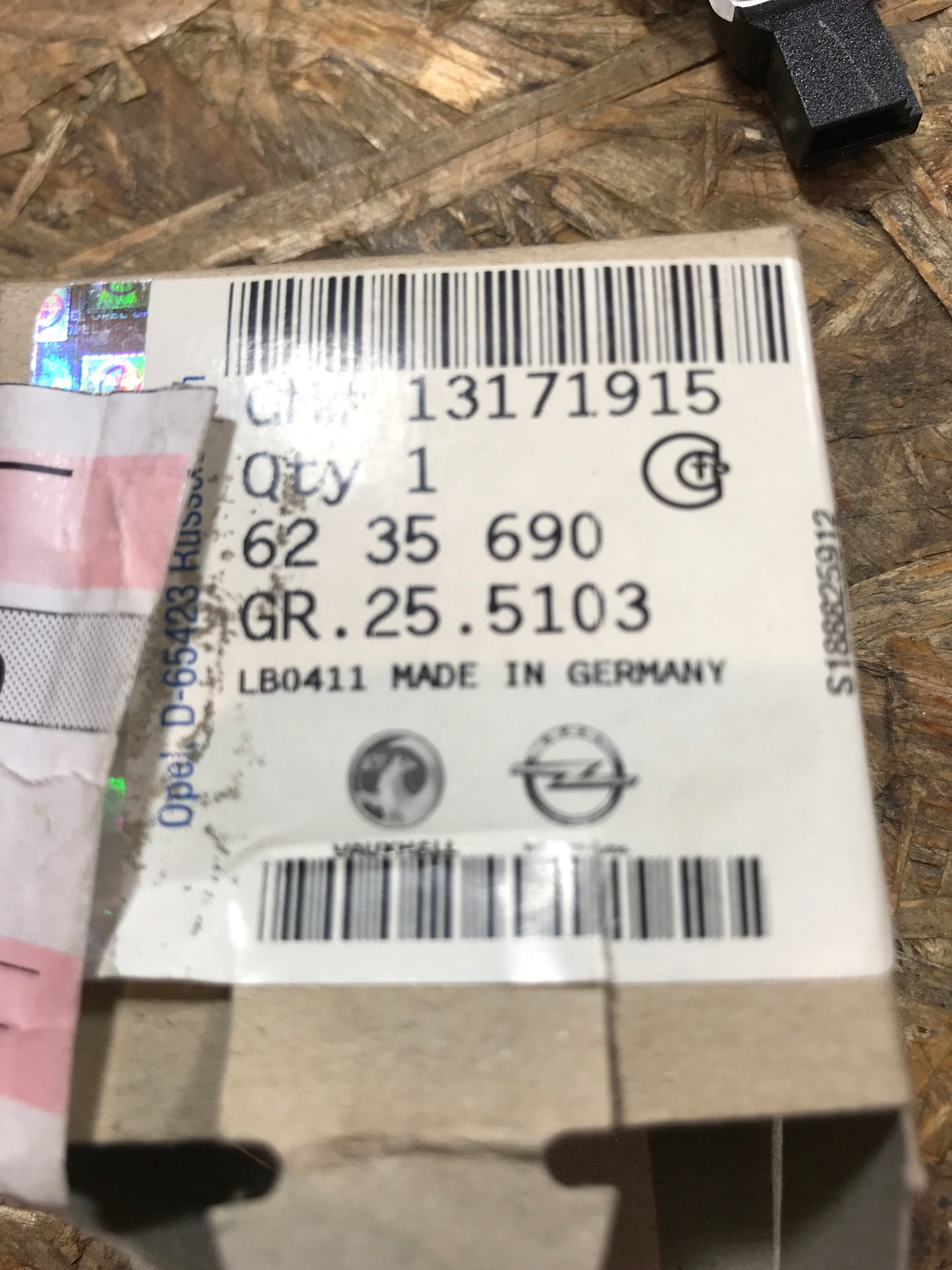 Original Opel Zafira B Steuergerät Regensensor NEU