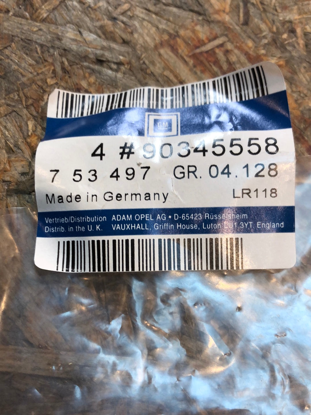 Original GM Opel Omega A Befestigungsklammer Neu