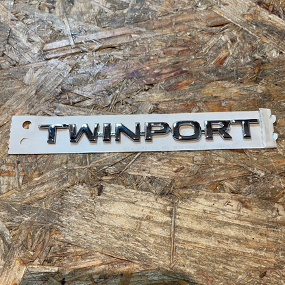 Original GM Opel Astra G Corsa C Zafira A Meriva A Schriftzug „Twinport“ hinten Neu