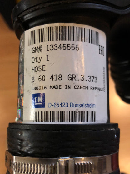 Original GM Opel Zafira C Astra J Turbo 1.6 CDTi Ladeluftschlauch Neu