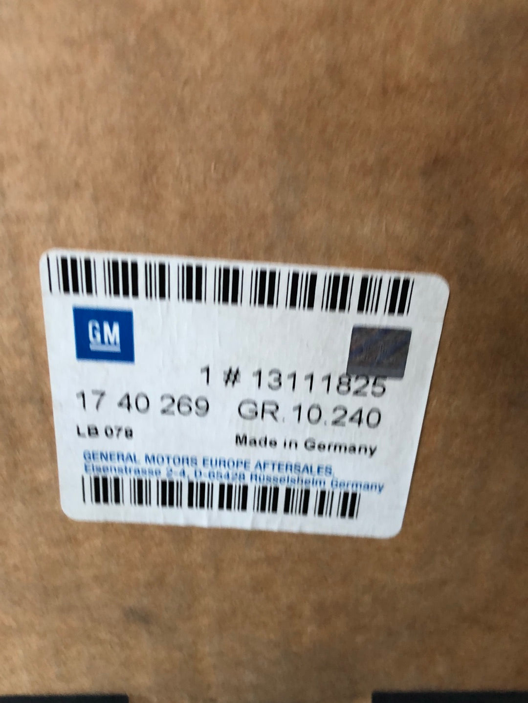 Original GM Opel Astra H Innenraumleuchte Konsole Neu