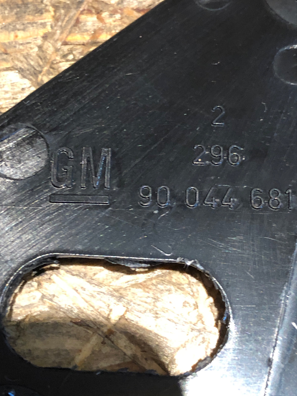 Original GM Opel Astra F G Einsatzecke Spiegeldreieck Neu