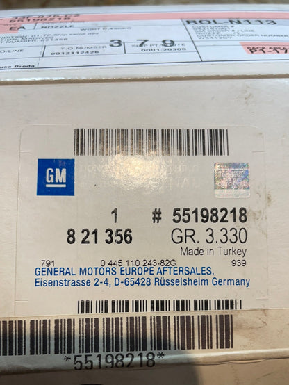 Original GM Opel Astra H Vectra C Zafira 1,9 CDTI Injektor/Düse Neu