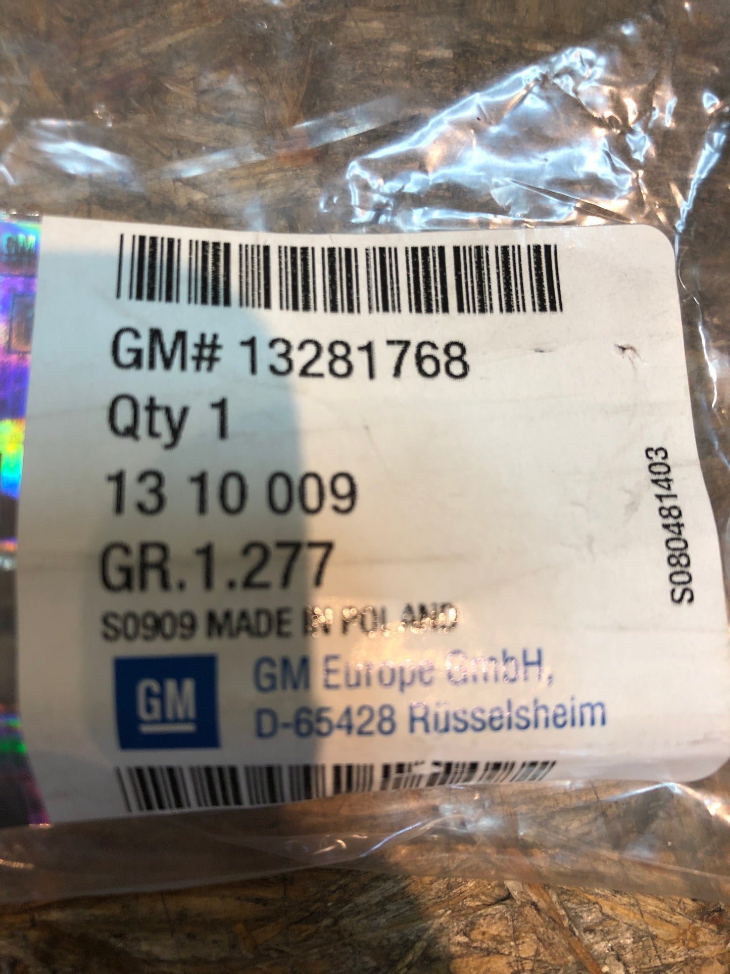 Original GM Opel Zafira Schutz Kühler Links Neu