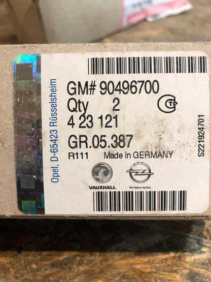Original GM Opel Vectra B Lenker Buchsen Querlenker hinten unten Neu