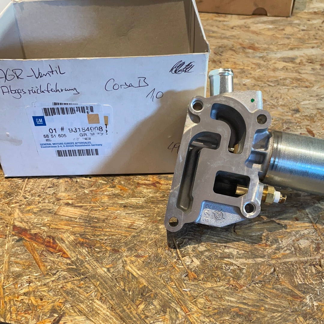 Original GM Opel Corsa B AGR-Ventil Abgasrückführung Neu