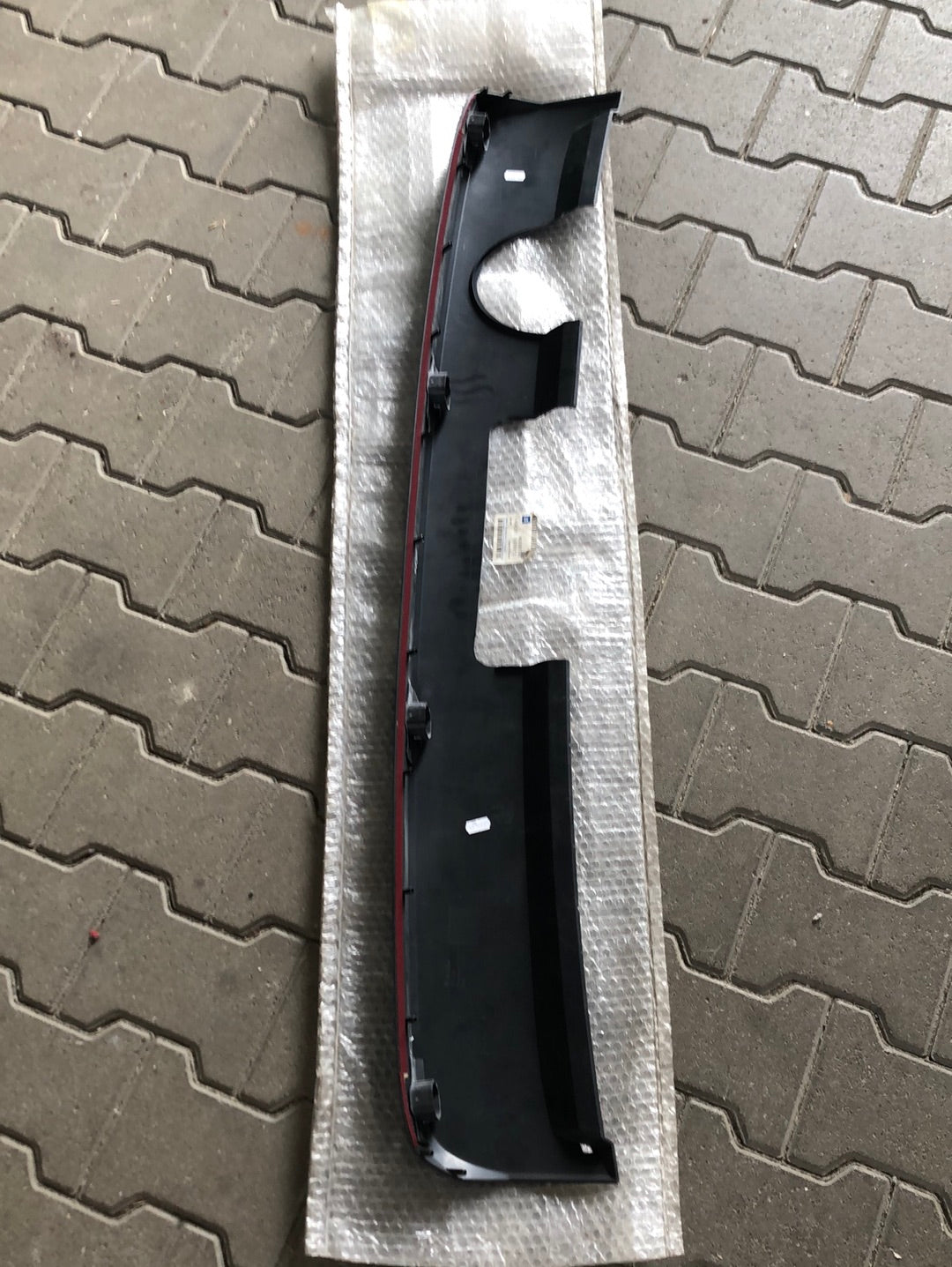 Original GM Opel Zafira B Blende Stoßfängerverkleidung hinten unten Neu