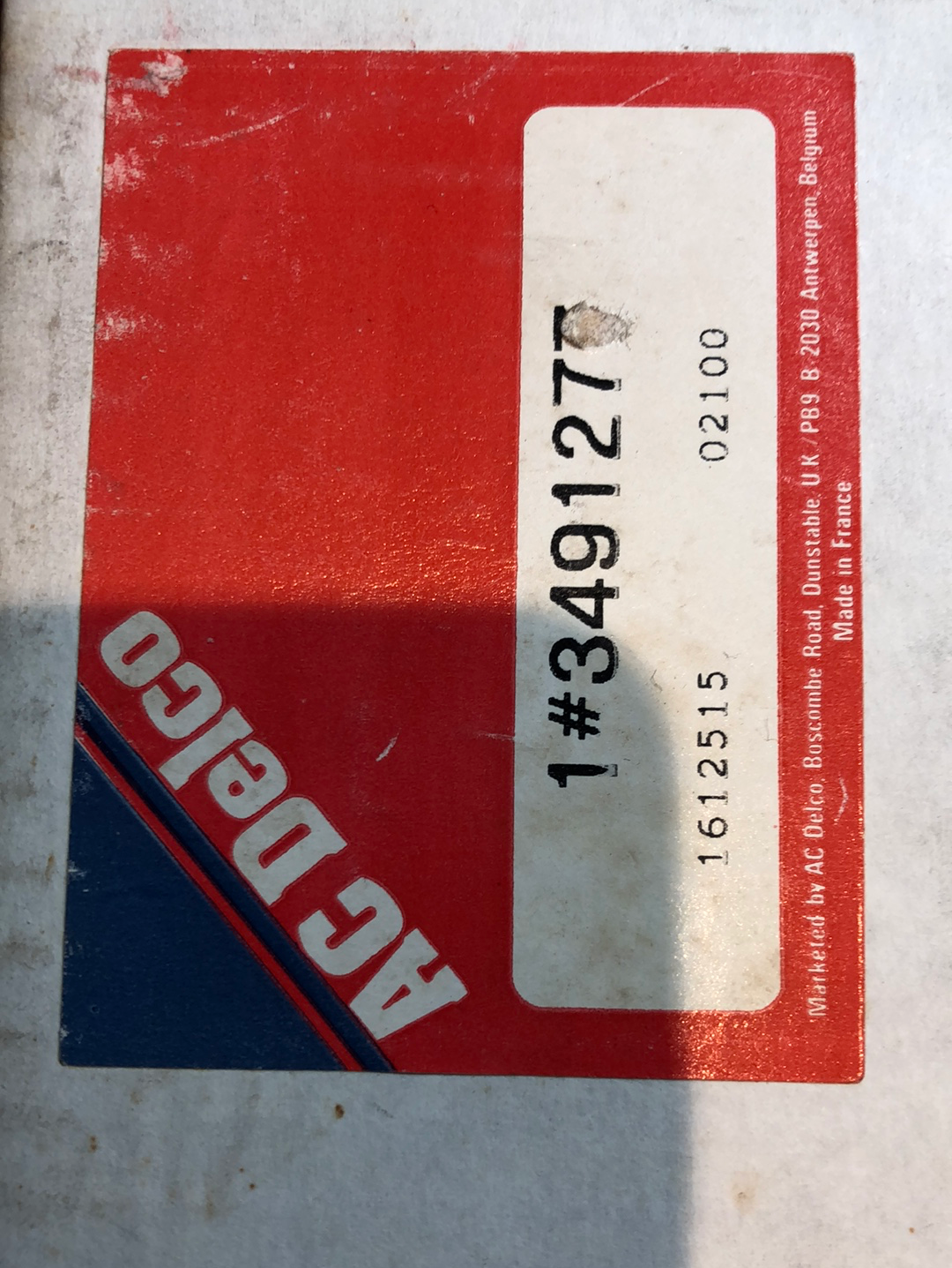 Original ACDelco Opel Ascona C Corsa A Kadett Anlasser Magnetschalter Rep-Satz Neu