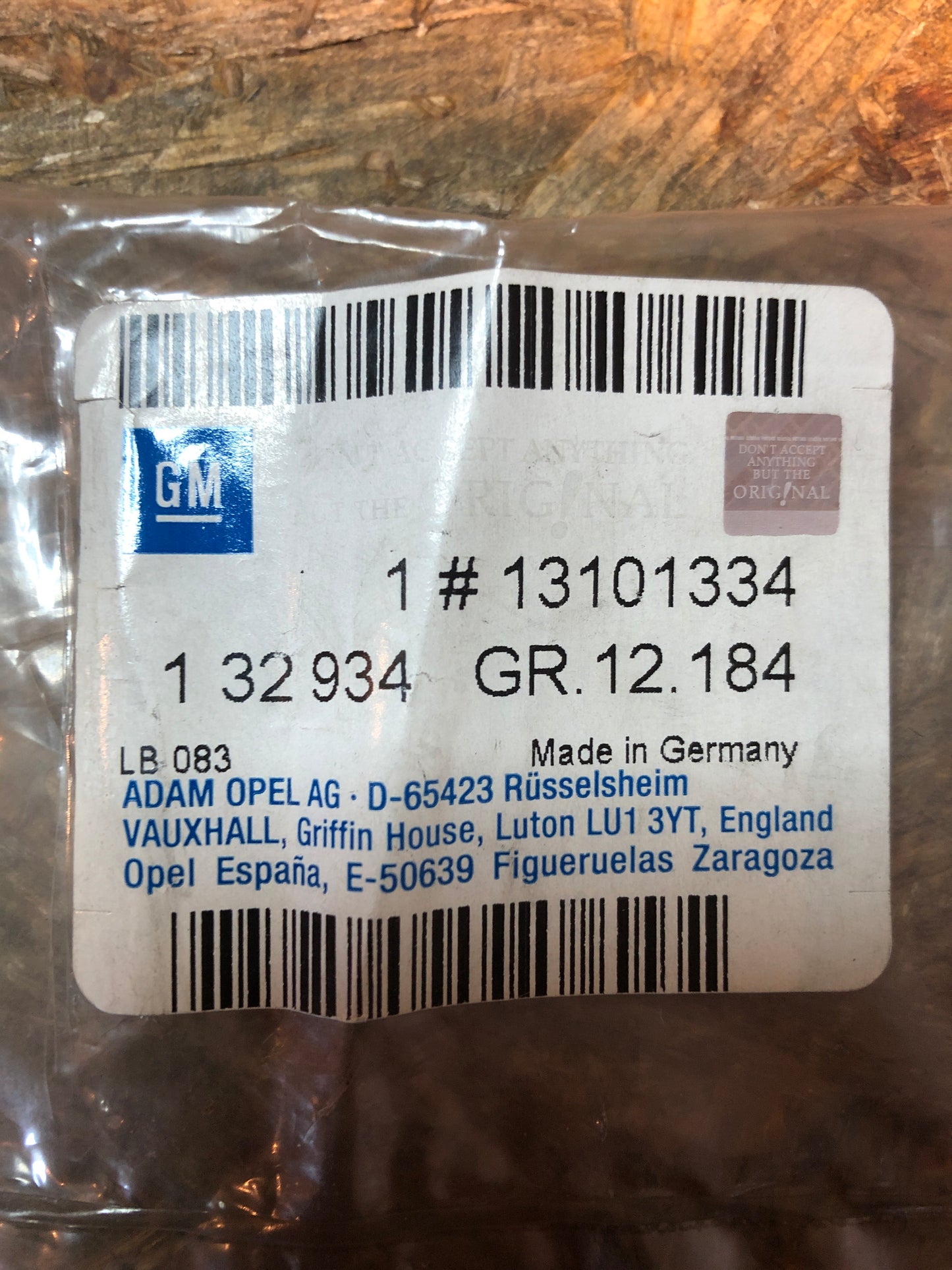 Original GM Opel Vectra C Dichtung Neu