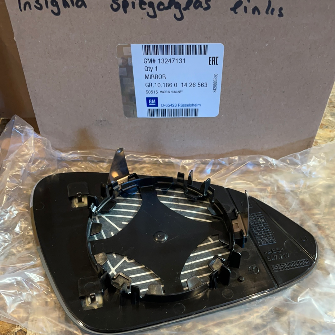 Original GM Opel Insignia Spiegelglas links Neu