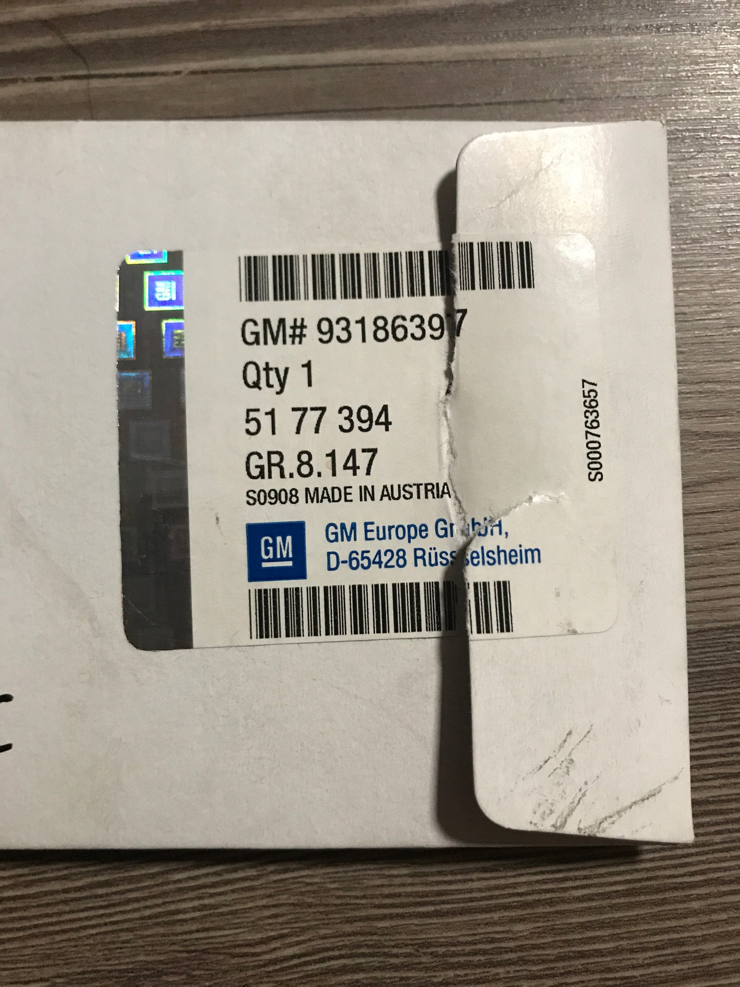 Original Meriva 1,7 CDTI Schriftzug hinten NEU